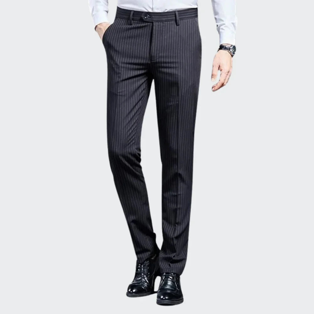 Premium Men's Suit Trousers Striped