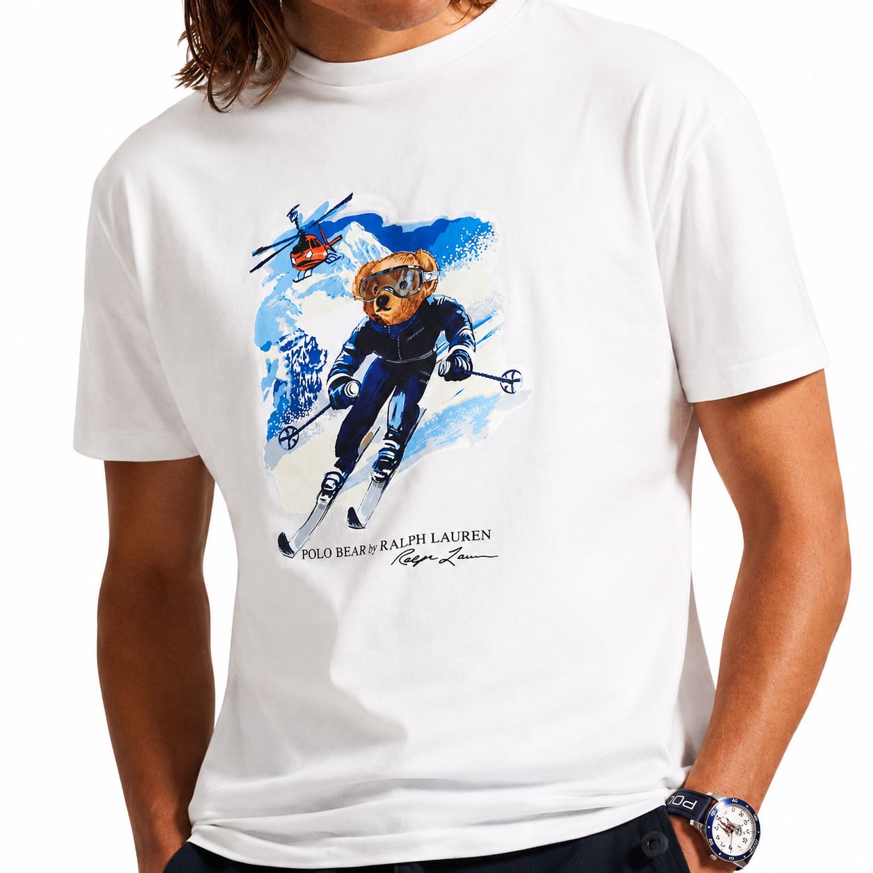 Ralph Lauren Classic Fit Polo Bear Jersey T-Shirt