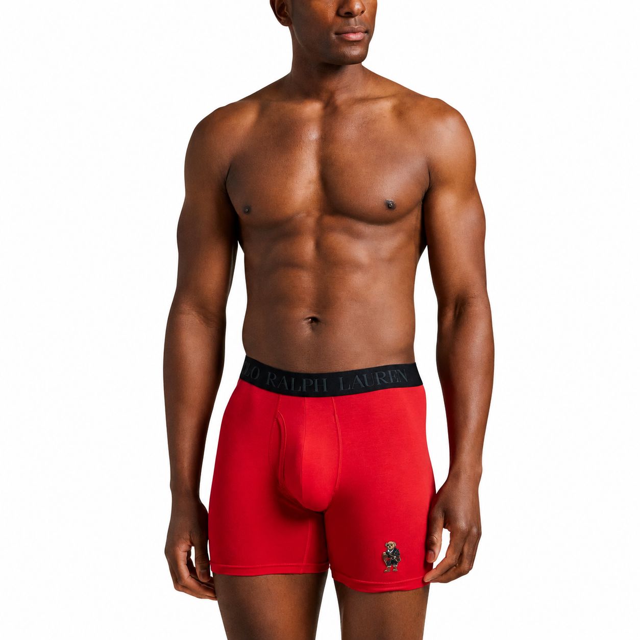 Ralph Lauren 4D-Flex Polo Bear Boxer Shorts, Pack Of 3