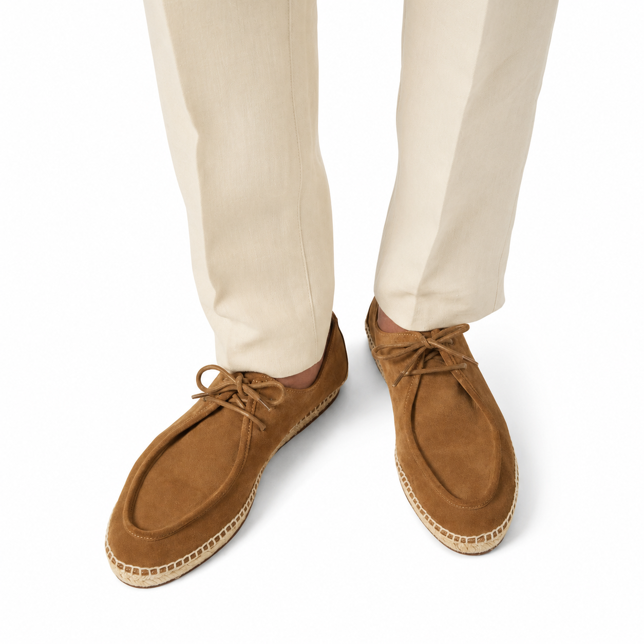 Loro Piana Espadrille George Walk, Light Sand Dune
