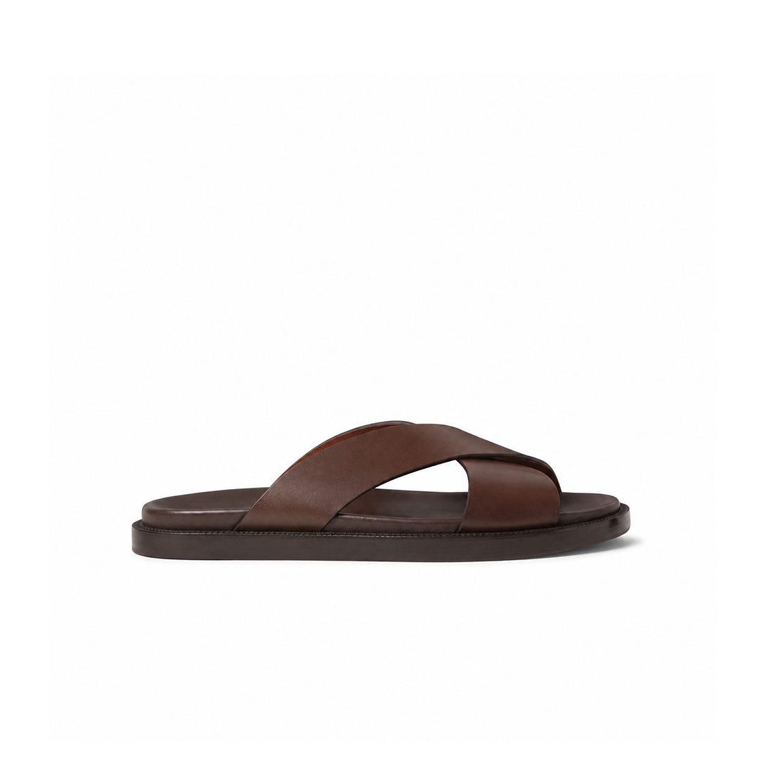 Loro Piana Riviera Slide Walk, Dark Moka