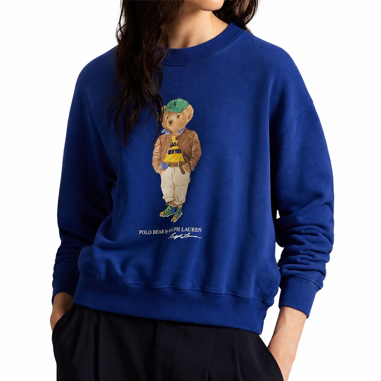 Ralph Lauren Polo Bear Lightweight Fleece Crew Sweatshirt