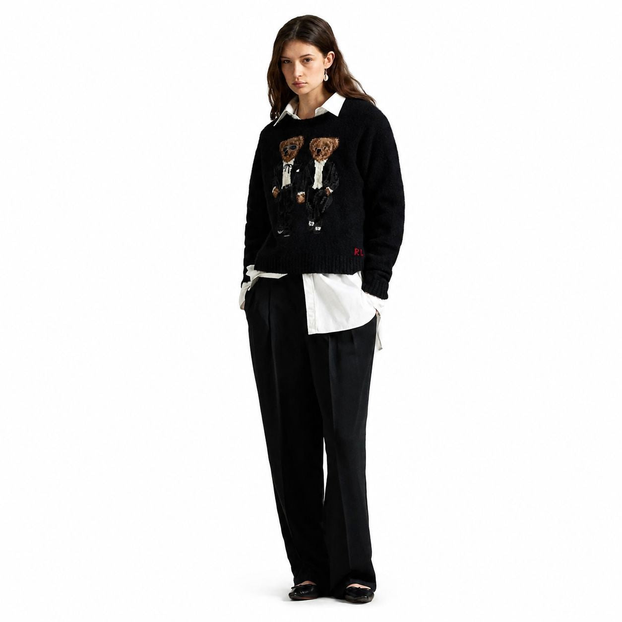 Ralph Lauren The Ralph & Ricky Tuxedo Bear Jumper