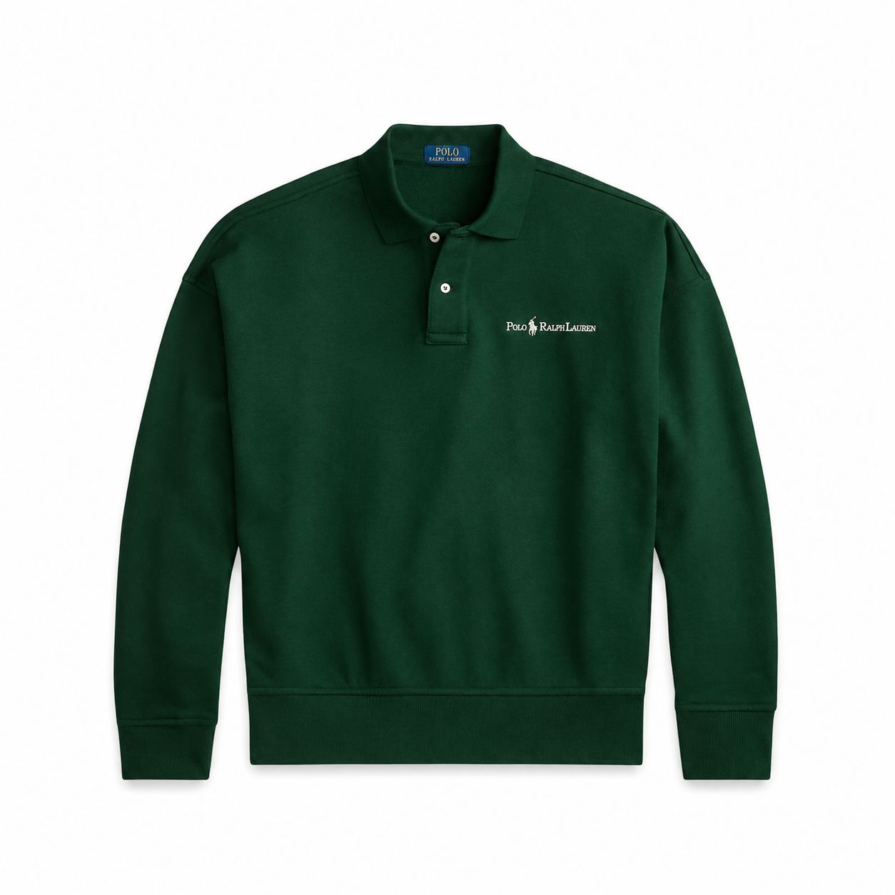 Ralph Lauren Logo Sweatshirt With Polo Collar