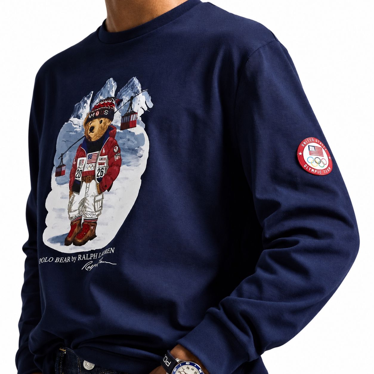 Ralph Lauren Team USA Polo Bear T-Shirt