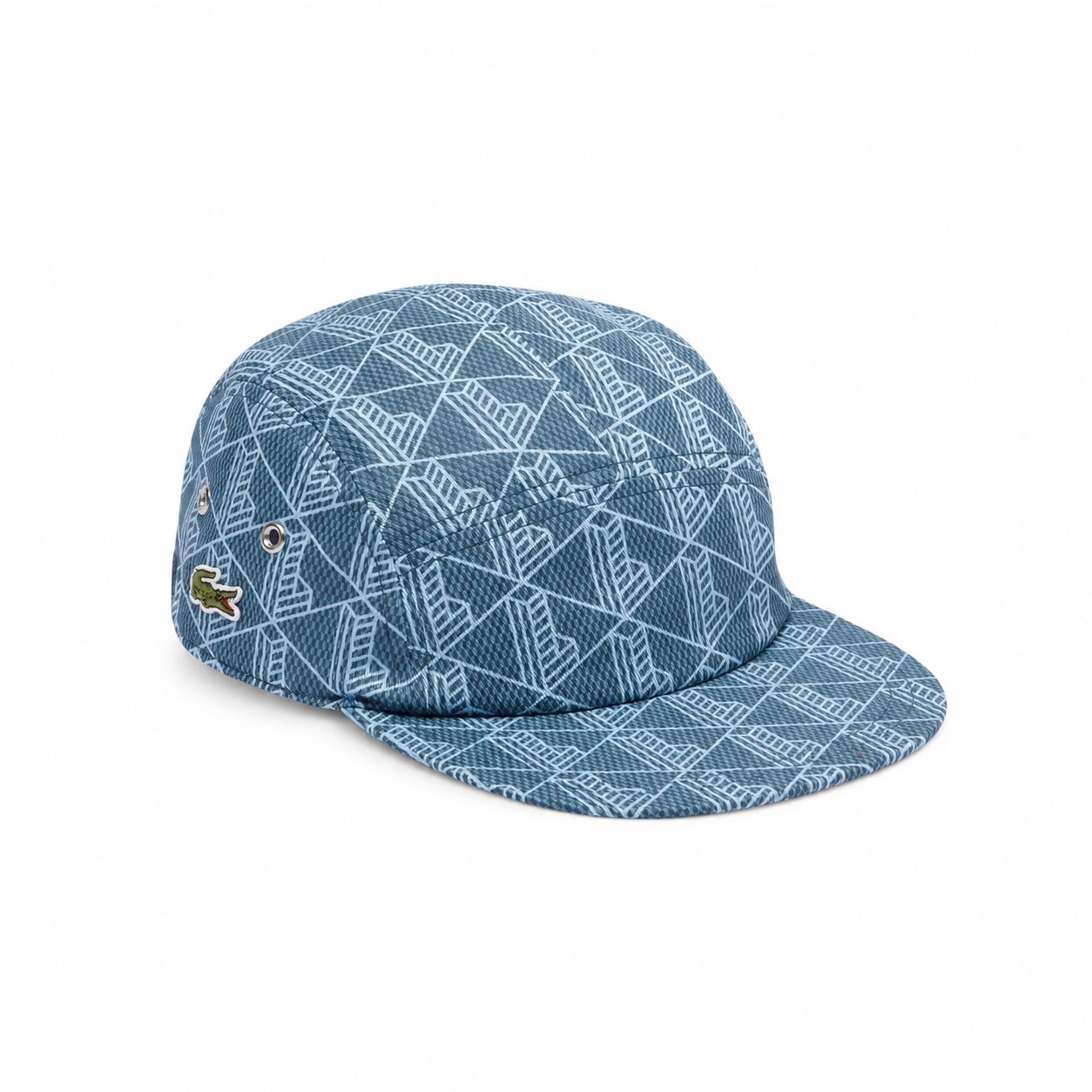 Lacoste Printed Twill Jockey Cap