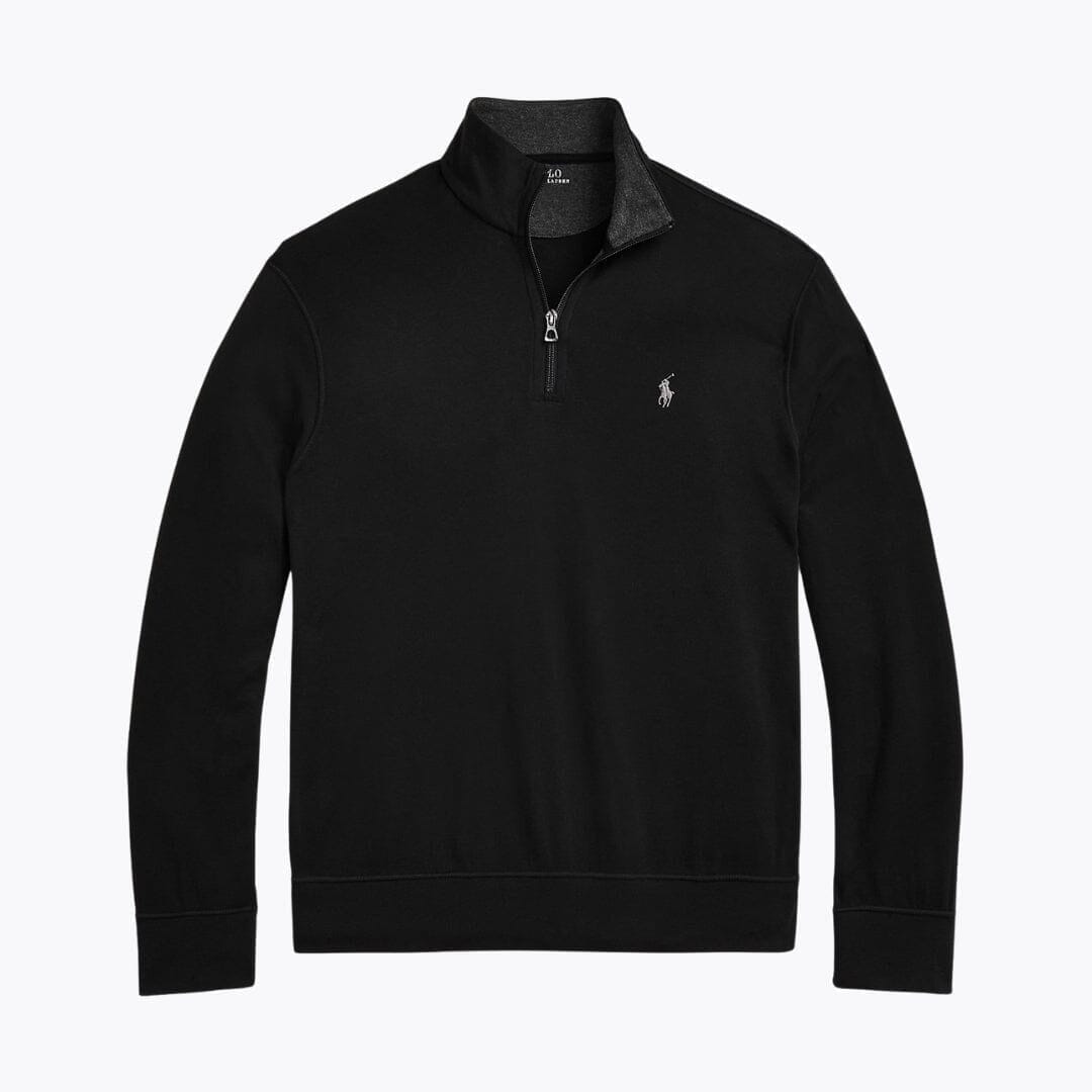 Ralph Lauren Luxury Jersey Quarter-Zip Jumper