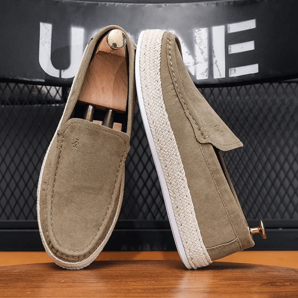 Leather Moccasins for Men Nantes