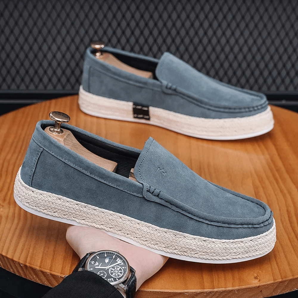 Leather Moccasins for Men Nantes