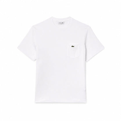 Lacoste Cotton T-Shirt with Chest Pocket