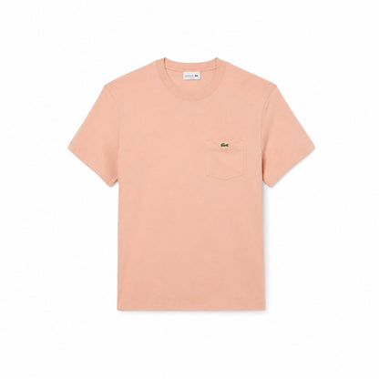 Lacoste Cotton T-Shirt with Chest Pocket