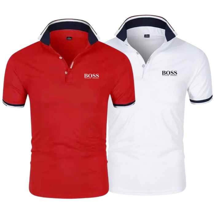 [BUY 1, GET 2] Hugo Boss Polo Shirts 2-Pack
