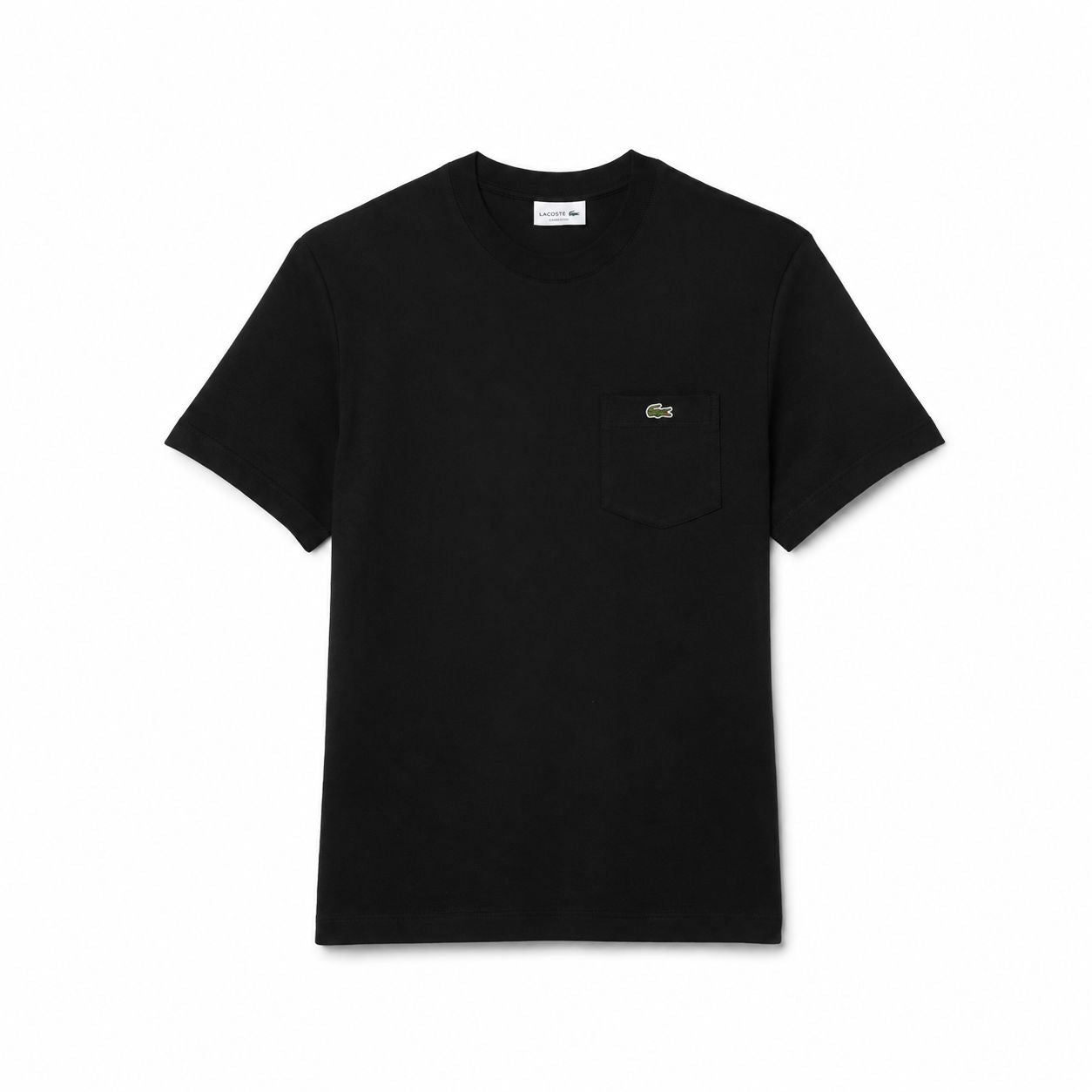 Lacoste Cotton T-Shirt with Chest Pocket