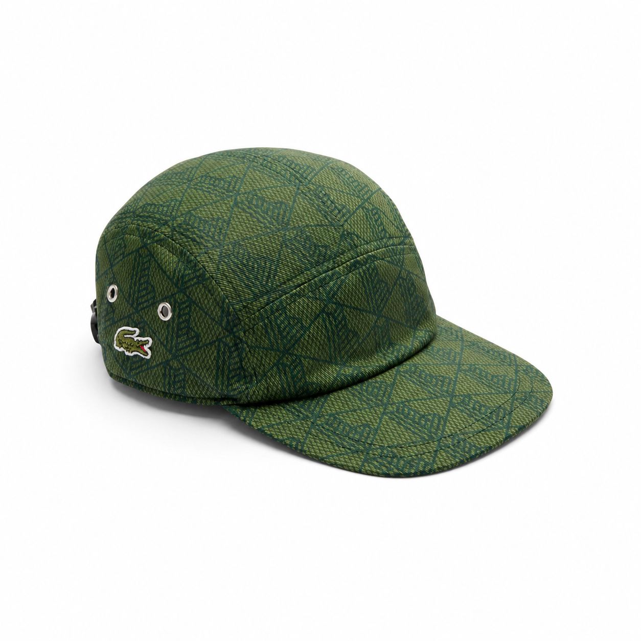 Lacoste Printed Twill Jockey Cap