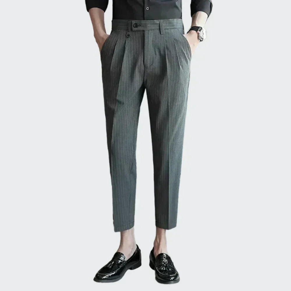 Striped Suit Trousers
