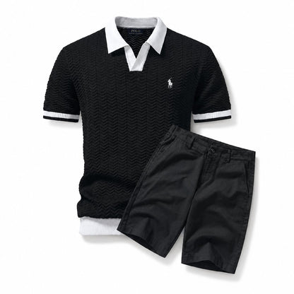 Ralph Lauren Old Money Polo Shirt & Shorts Set