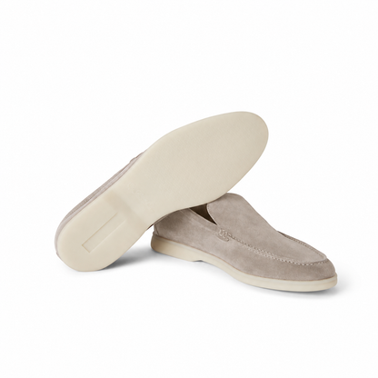 Loro Piana Moccasin Summer Walk - Classic Beige