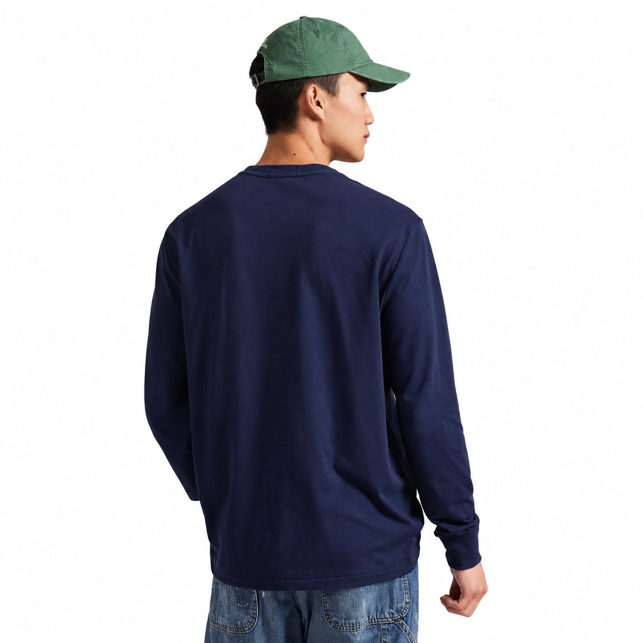 Ralph Lauren Polo Bear Jersey T-Shirt Classic Fit Long Sleeve