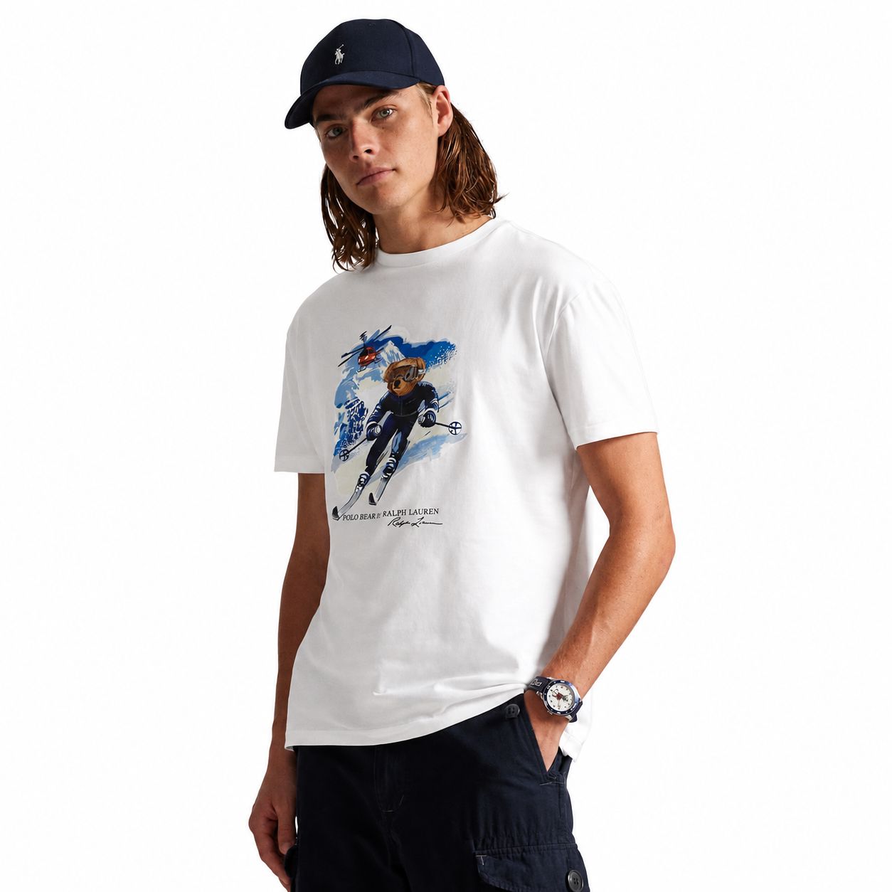 Ralph Lauren Classic Fit Polo Bear Jersey T-Shirt