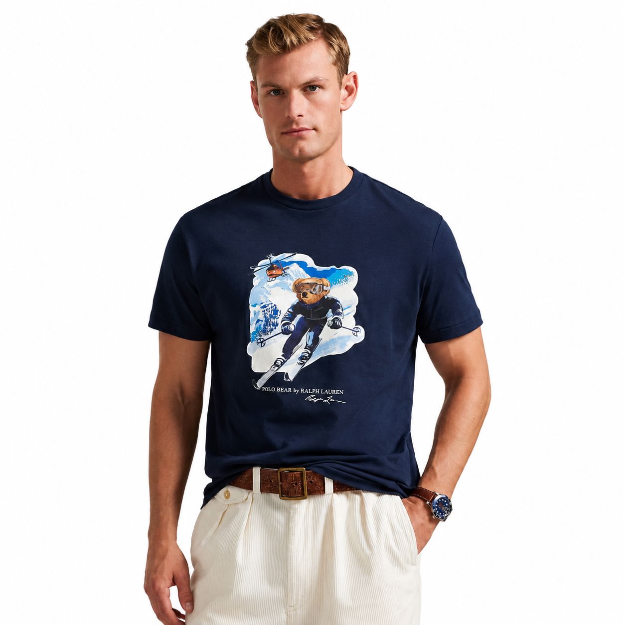 Ralph Lauren Classic Fit Polo Bear Jersey T-Shirt
