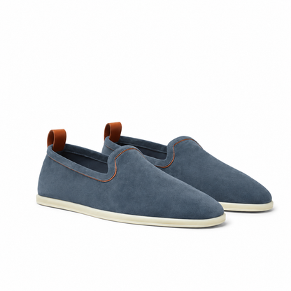 Loro Piana Moccasin Venice Walk - Black Figs