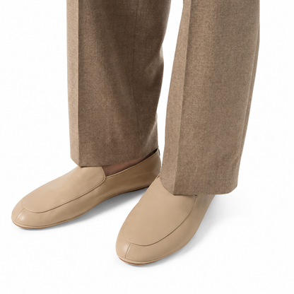 Loro Piana Moccasin Anton Walk Men - Sandstone