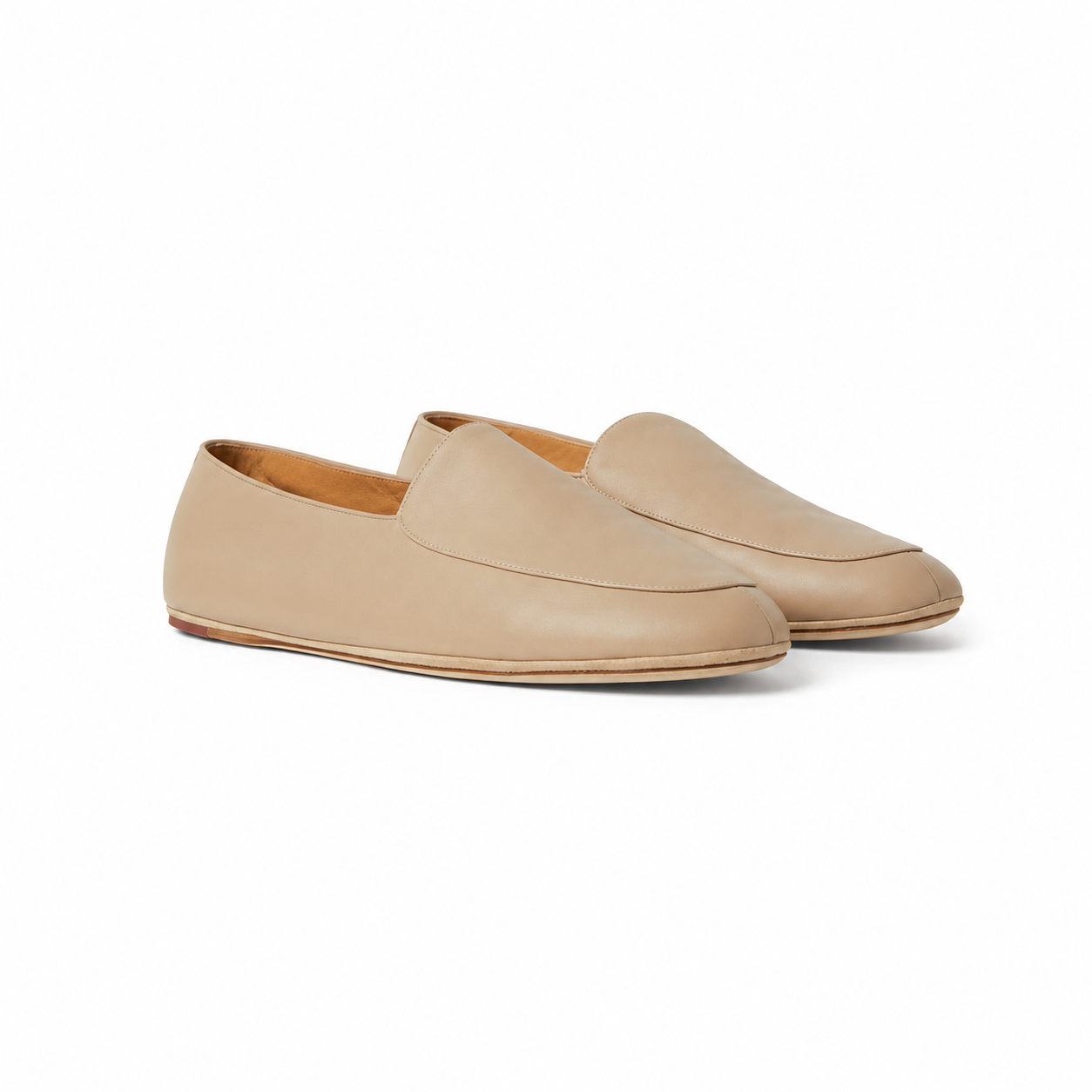 Loro Piana Moccasin Anton Walk Men - Sandstone