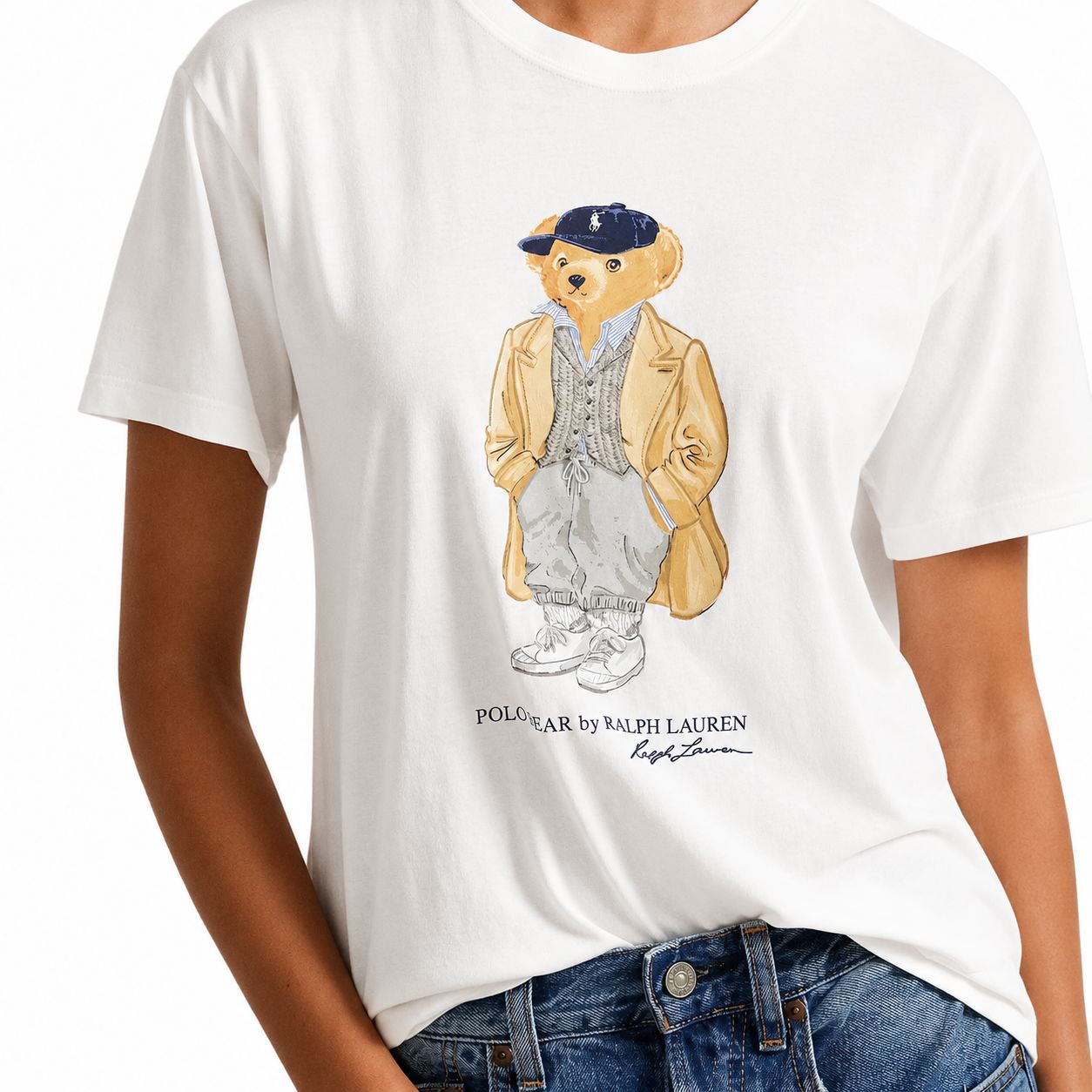 Ralph Lauren Polo Bear Cotton Jersey T-Shirt