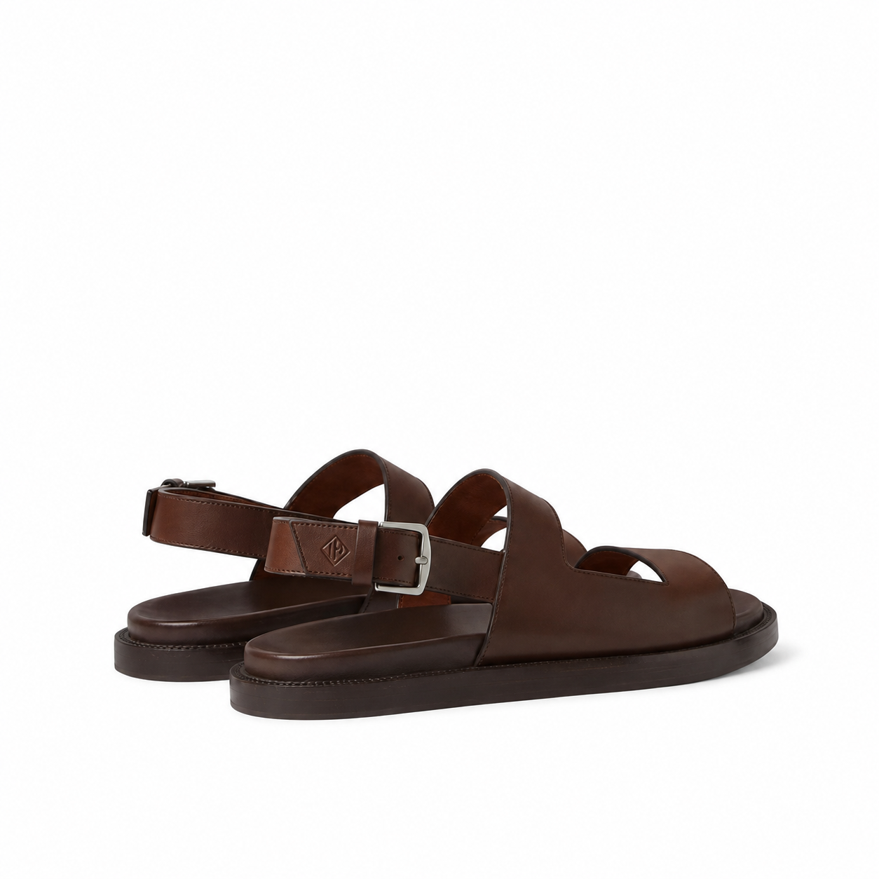 Loro Piana Sandal New Nama Walk, Dark Moka