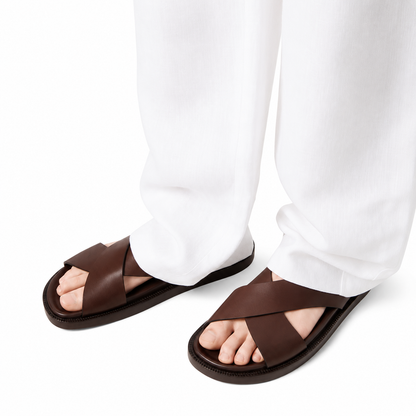 Loro Piana Riviera Slide Walk, Dark Moka