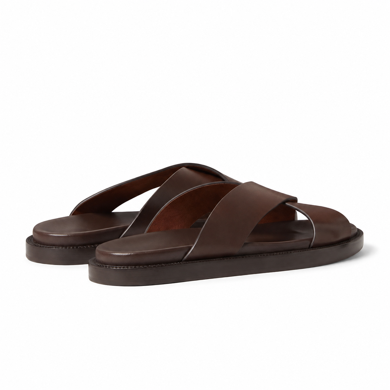 Loro Piana Riviera Slide Walk, Dark Moka