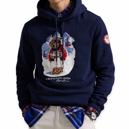 Ralph Lauren Team USA Polo Bear Hoodie
