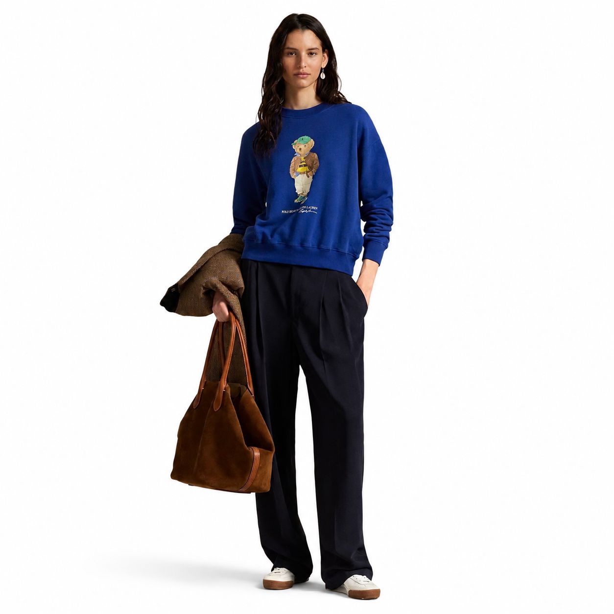 Ralph Lauren Polo Bear Lightweight Fleece Crew Sweatshirt