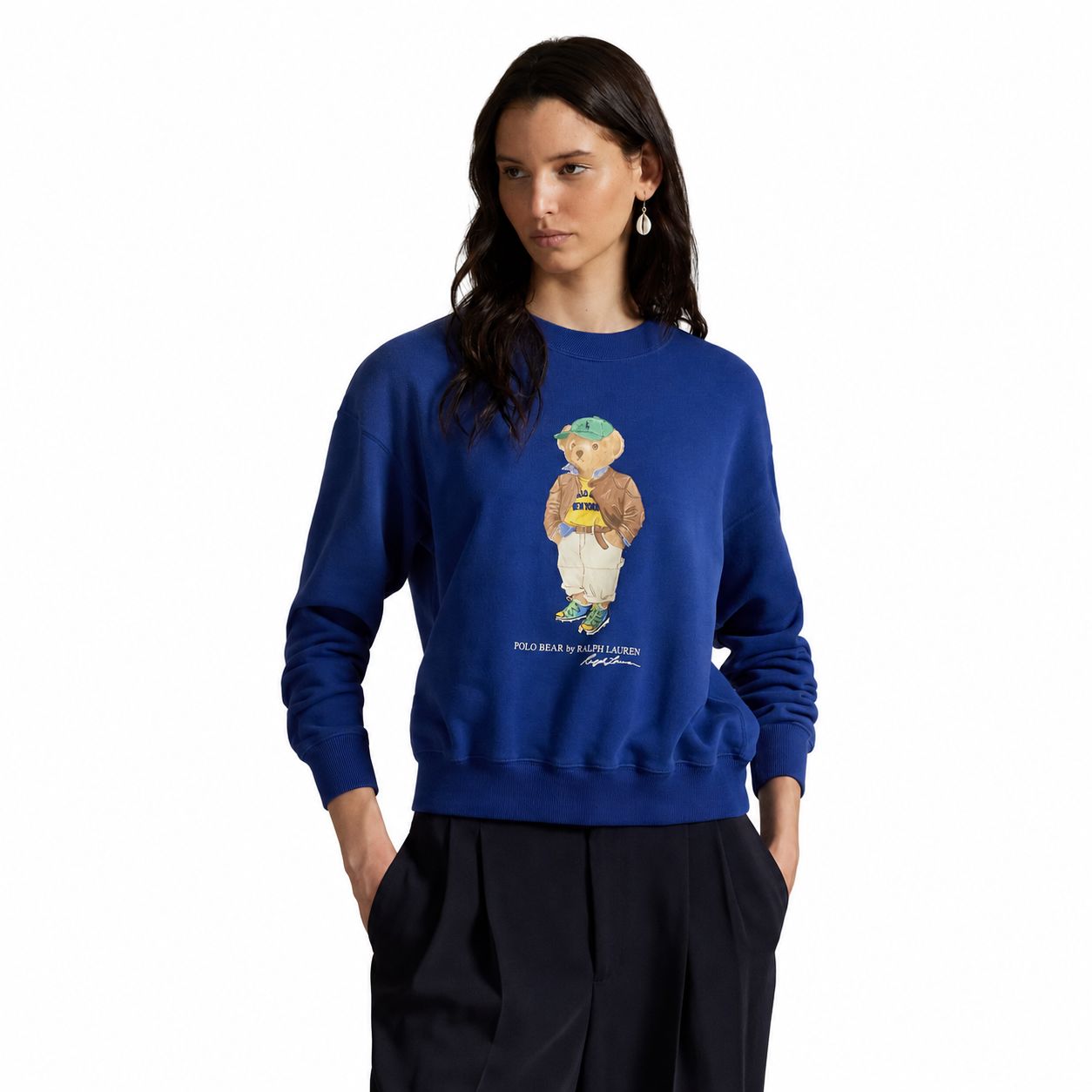 Ralph Lauren Polo Bear Lightweight Fleece Crew Sweatshirt