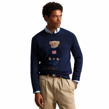 Ralph Lauren Polo Bear Cotton Linen Jumper