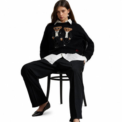 Ralph Lauren The Ralph & Ricky Tuxedo Bear Jumper