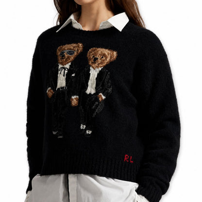 Ralph Lauren The Ralph & Ricky Tuxedo Bear Jumper