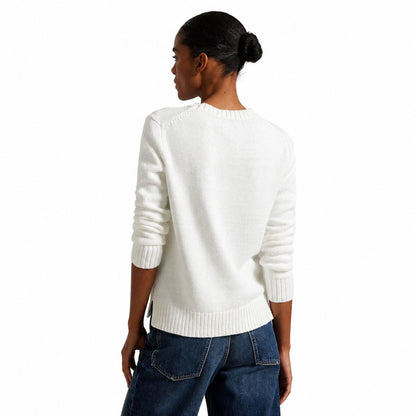 Ralph Lauren Polo Bear Linen-Cotton Crew Neck Jumper