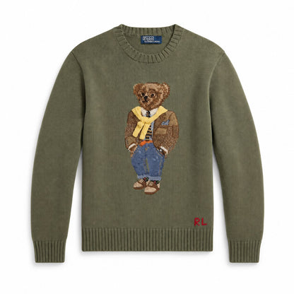 Ralph Lauren Polo Bear Intarsia-Knit Jumper