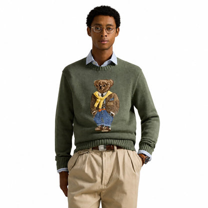 Ralph Lauren Polo Bear Intarsia-Knit Jumper