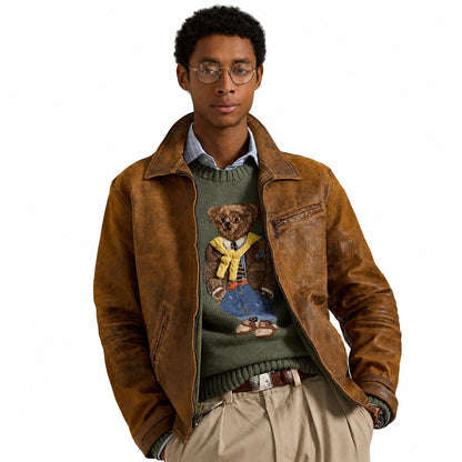 Ralph Lauren Polo Bear Intarsia-Knit Jumper