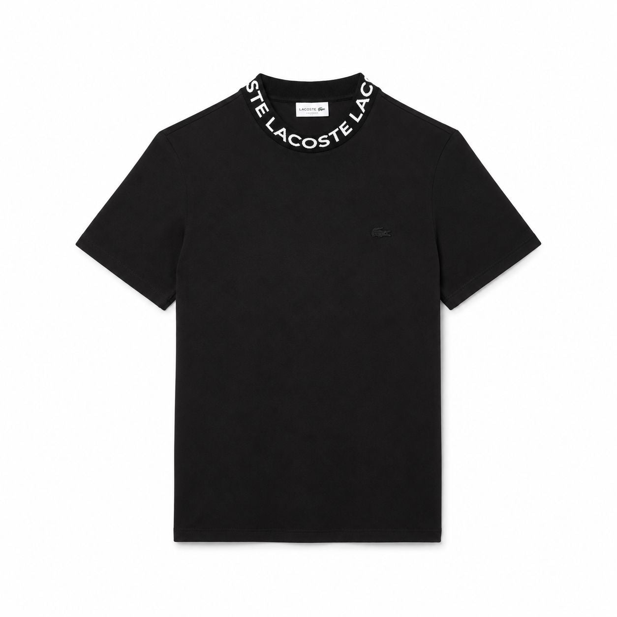 Lacoste Piqué T-Shirt With Jacquard Logo