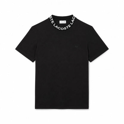 Lacoste Piqué T-Shirt With Jacquard Logo