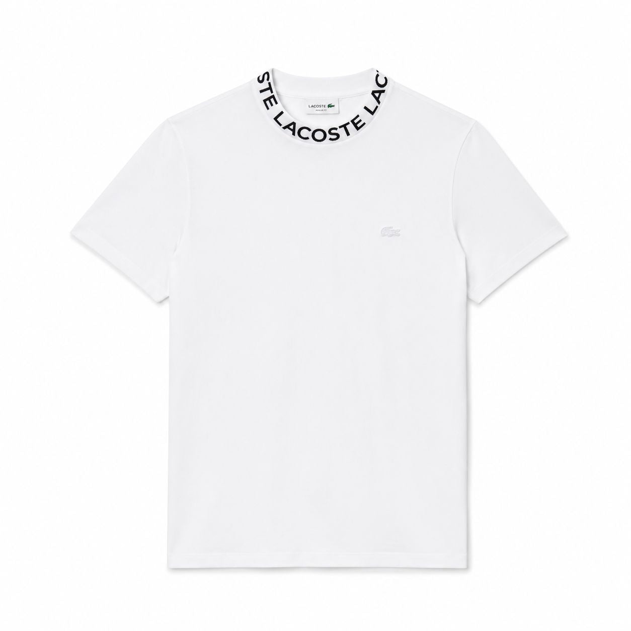 Lacoste Piqué T-Shirt With Jacquard Logo