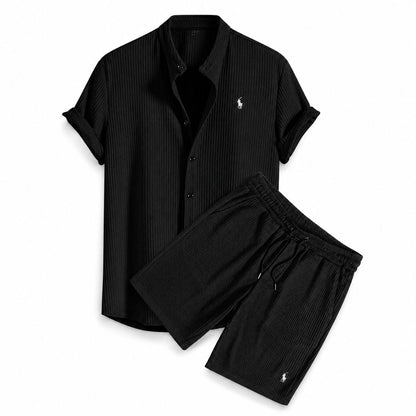 Ralph Lauren Prestige Comfort Collection, Premium Shirt & Shorts Set