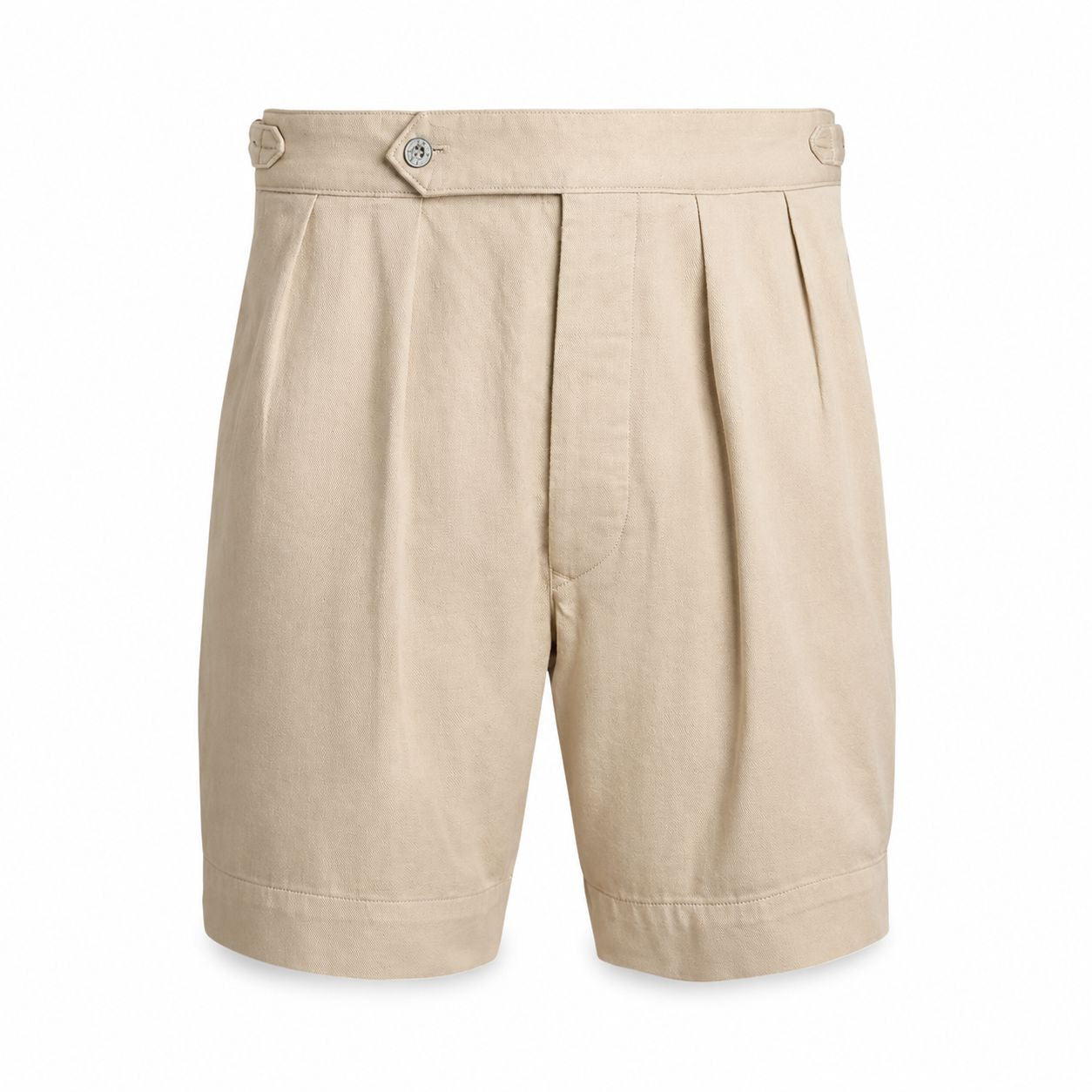 Ralph Lauren Relaxed Fit Pleated Twill Shorts