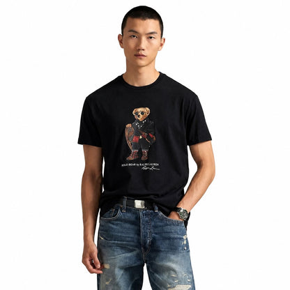 Ralph Lauren Classic Fit Polo Bear Jersey T-Shirt, Black