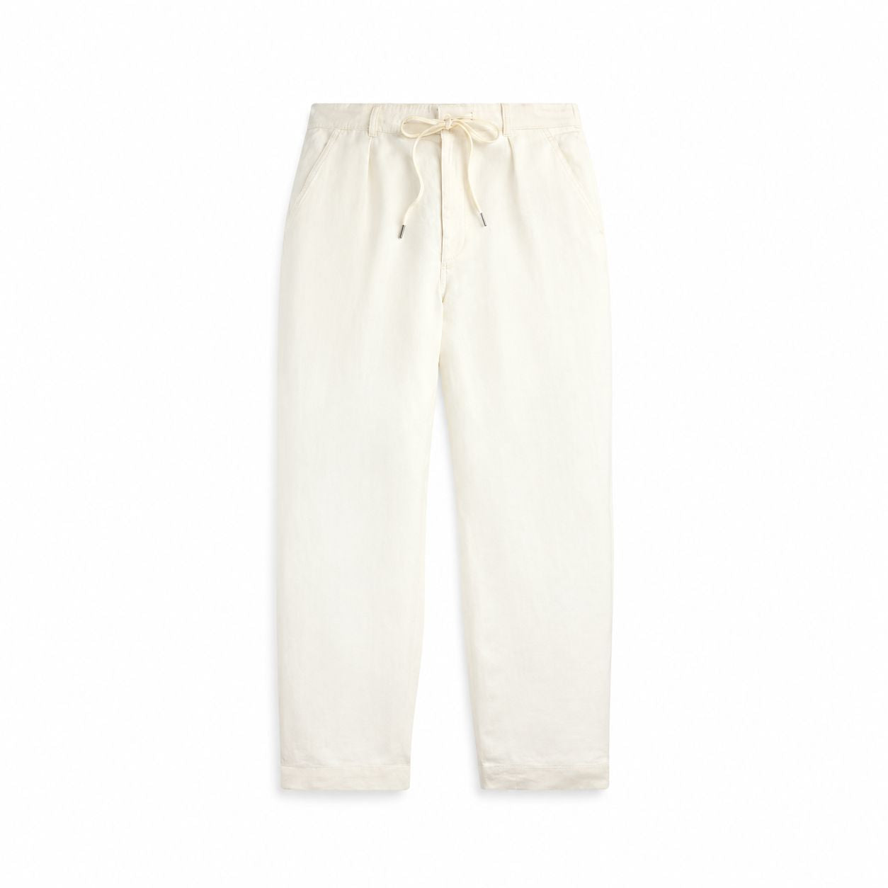 Ralph Lauren Lateef Relaxed Fit Pleated Linen Trousers