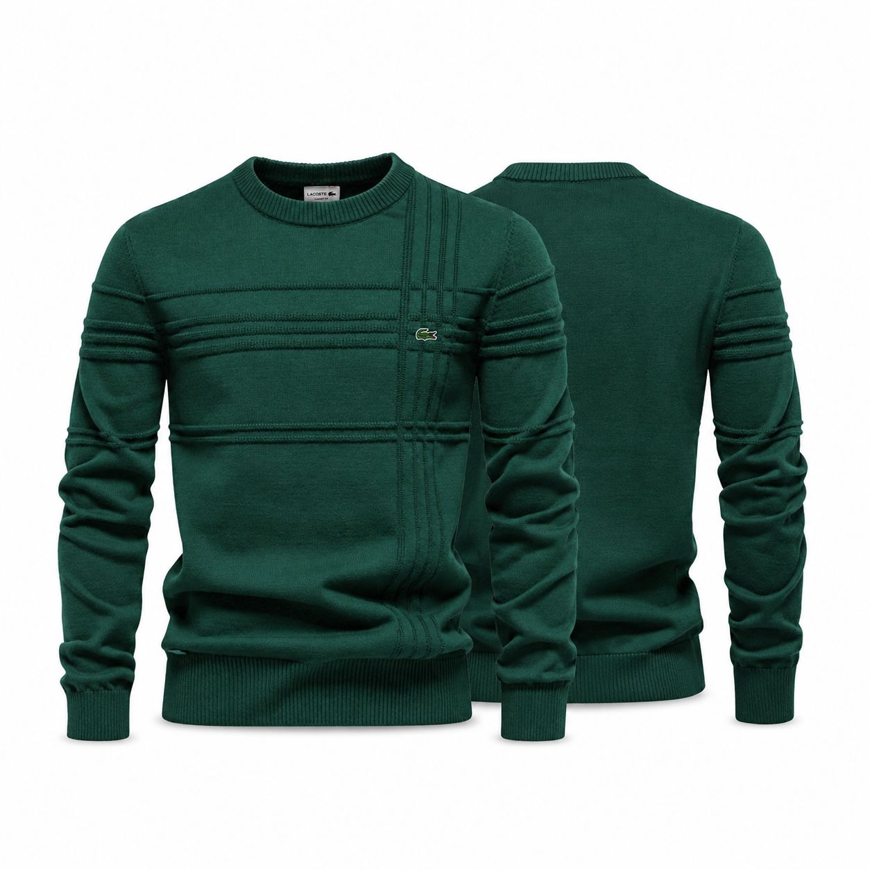 Lacoste Modern Crew Neck Knit Jumper