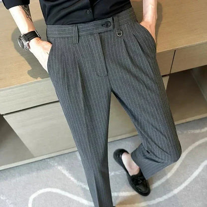 Striped Suit Trousers